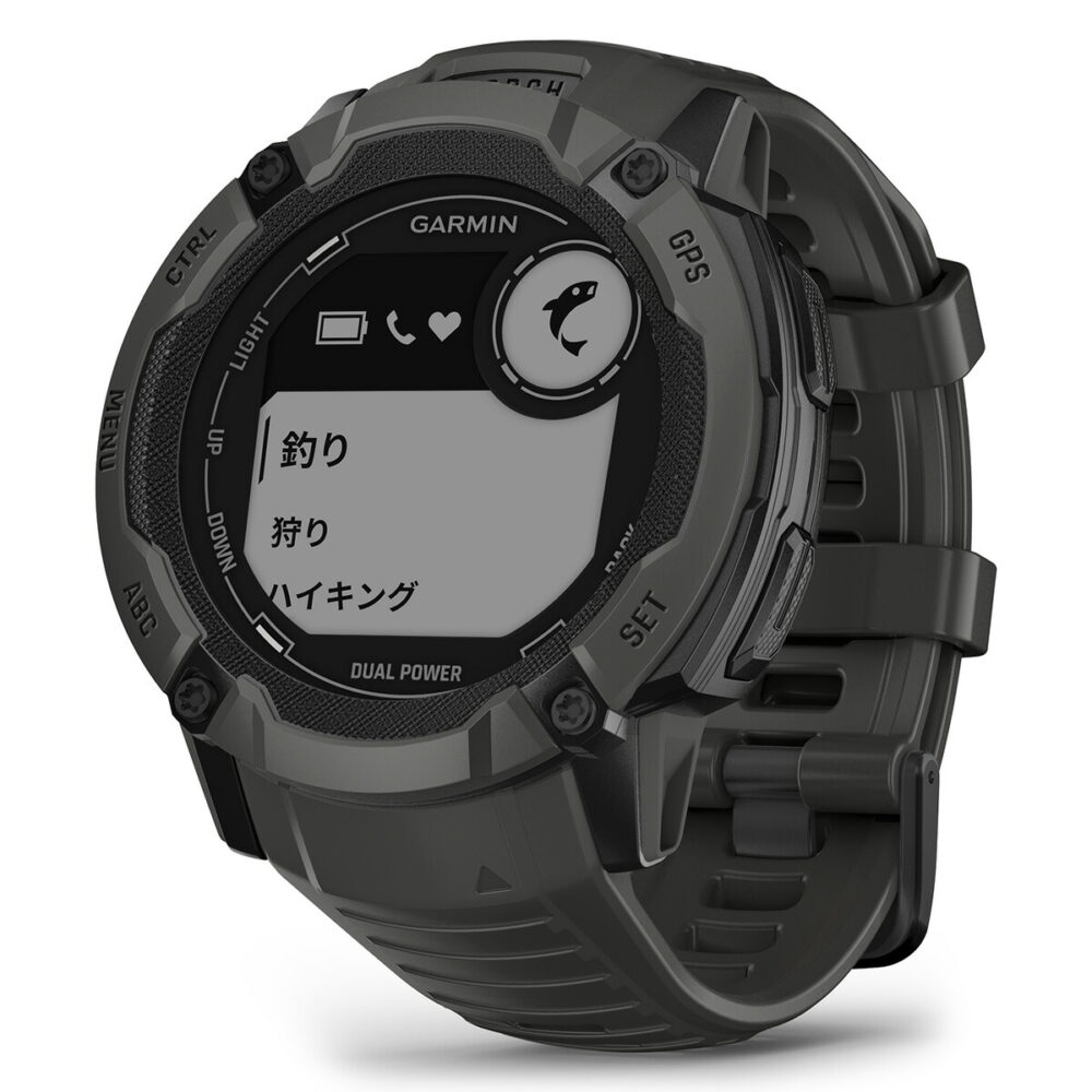 ガーミン GARMIN Instinct 2X Dual Power インスティンクト2X デュアルパワー 010-02805-22 GPS スマートウォッチ 腕時計 メンズ レディース - 画像 (15)