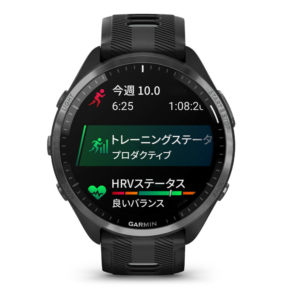 GARMIN ガーミン Forerunner 965 フォアランナー 965 Black 010-02809-60 - 画像 (3)