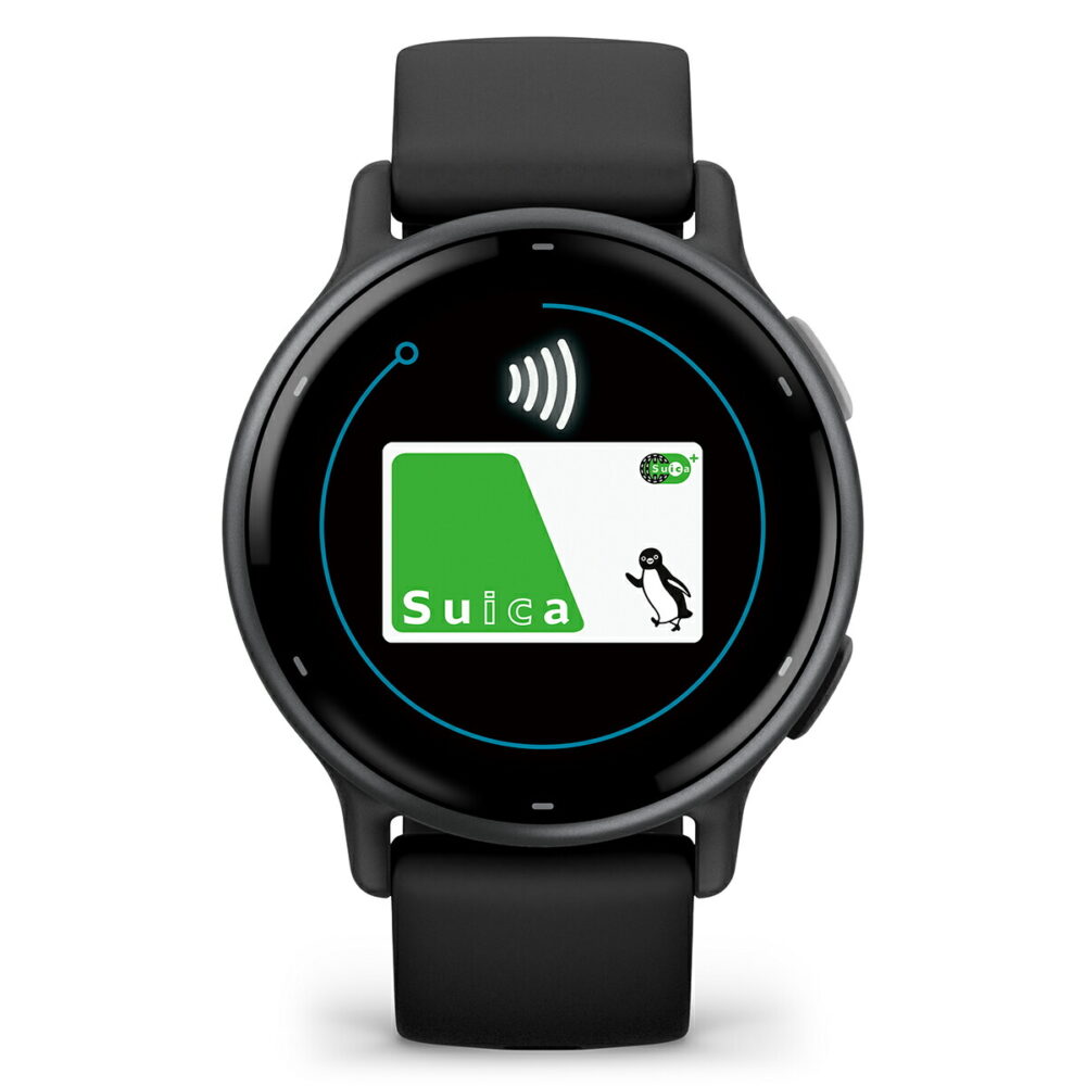 ガーミン GARMIN vivoactive 5 ヴィヴォアクティブ5 GPS スマートウォッチ ライフログ 010-02862-40 腕時計 メンズ レディース Black/Slate - 画像 (2)