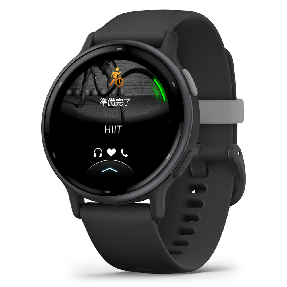 ガーミン GARMIN vivoactive 5 ヴィヴォアクティブ5 GPS スマートウォッチ ライフログ 010-02862-40 腕時計 メンズ レディース Black/Slate - 画像 (13)