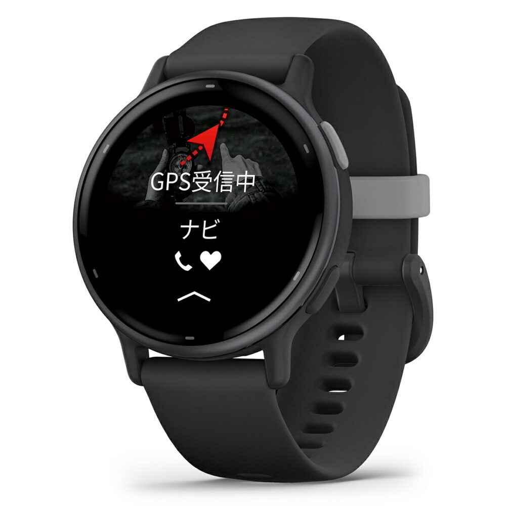 ガーミン GARMIN vivoactive 5 ヴィヴォアクティブ5 GPS スマートウォッチ ライフログ 010-02862-40 腕時計 メンズ レディース Black/Slate - 画像 (16)