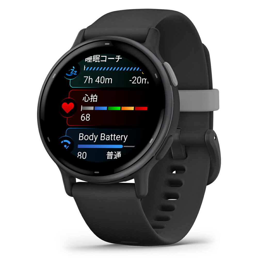 ガーミン GARMIN vivoactive 5 ヴィヴォアクティブ5 GPS スマートウォッチ ライフログ 010-02862-40 腕時計 メンズ レディース Black/Slate - 画像 (19)