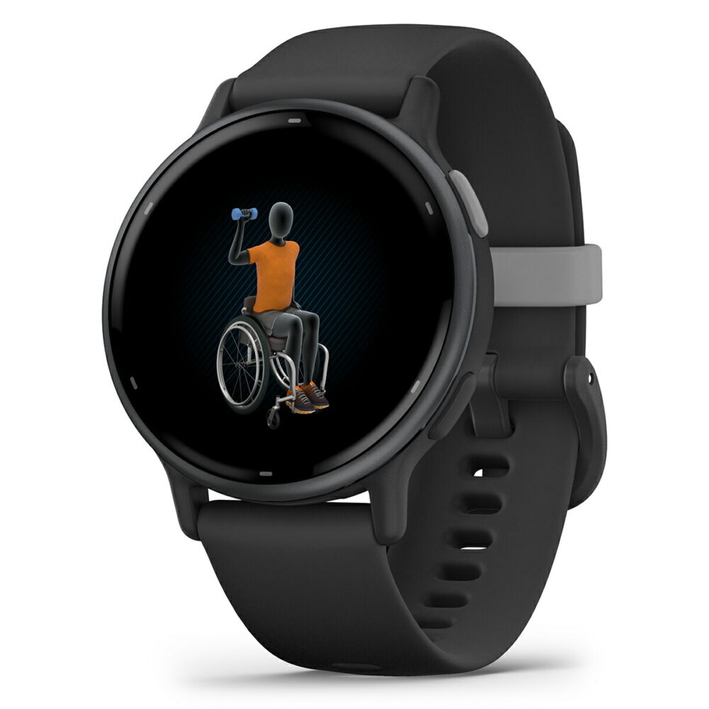 ガーミン GARMIN vivoactive 5 ヴィヴォアクティブ5 GPS スマートウォッチ ライフログ 010-02862-40 腕時計 メンズ レディース Black/Slate - 画像 (9)