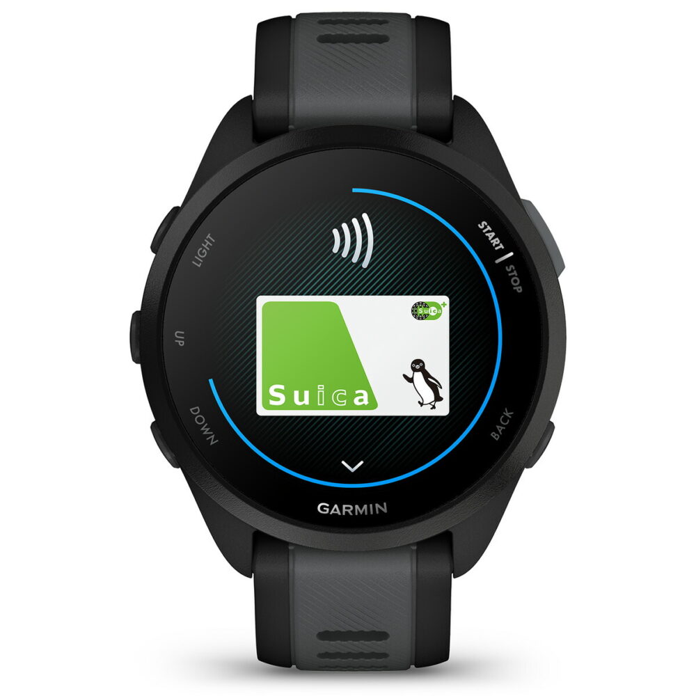 ガーミン GARMIN Forerunner 165 フォアランナー 165 GPS ランニング スマートウォッチ 010-02863-80 腕時計 メンズ レディース Black Gray - 画像 (2)