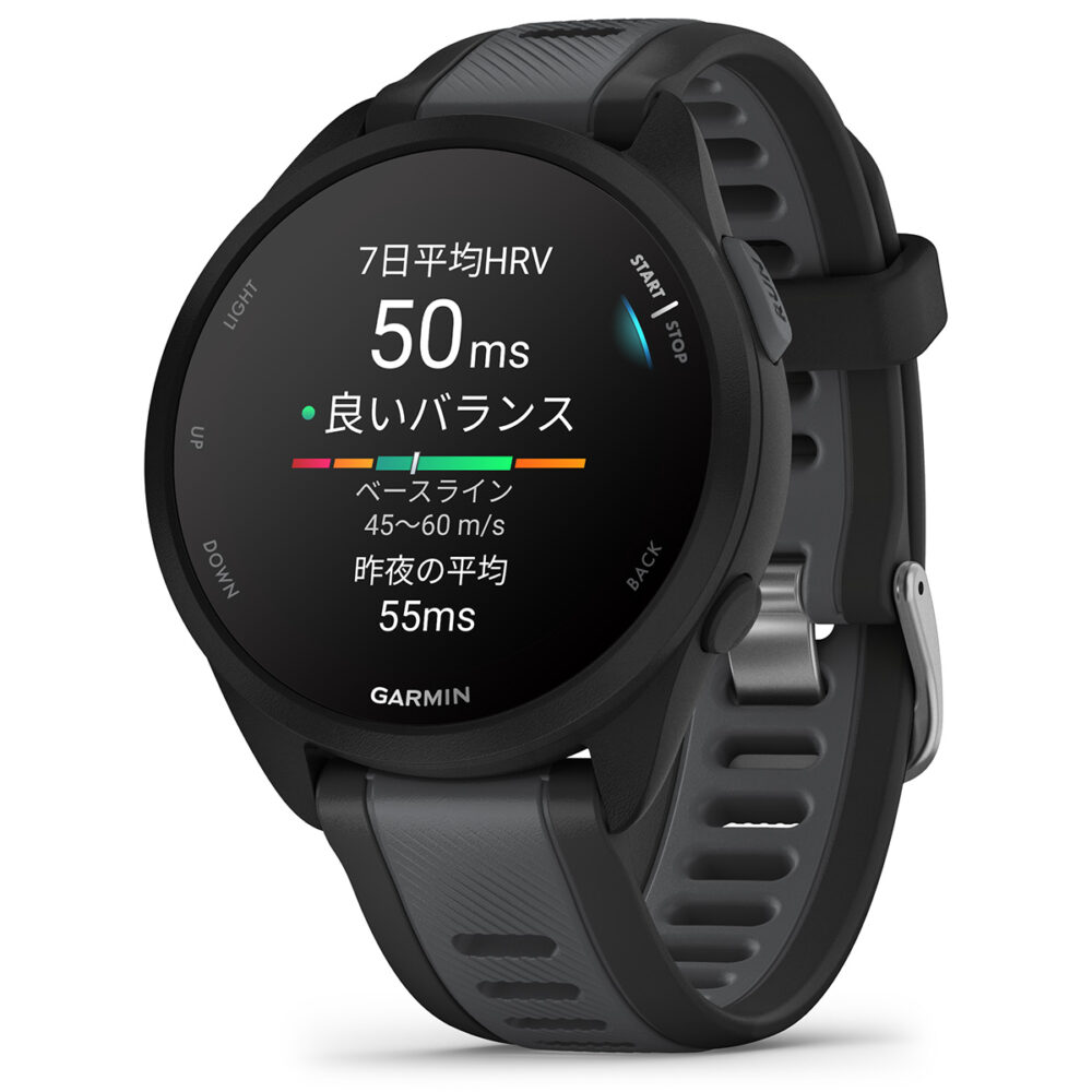 ガーミン GARMIN Forerunner 165 フォアランナー 165 GPS ランニング スマートウォッチ 010-02863-80 腕時計 メンズ レディース Black Gray - 画像 (11)