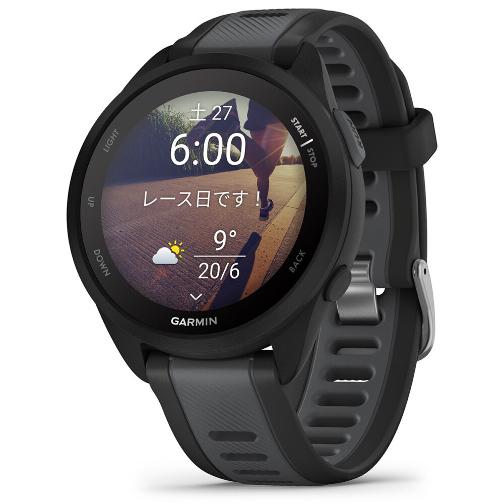 ガーミン GARMIN Forerunner 165 フォアランナー 165 GPS ランニング スマートウォッチ 010-02863-80 腕時計 メンズ レディース Black Gray - 画像 (14)