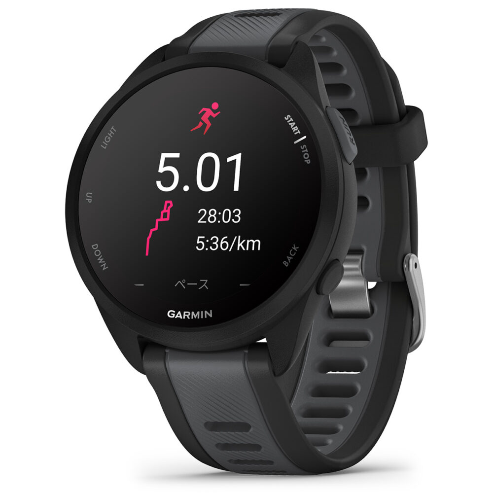 ガーミン GARMIN Forerunner 165 フォアランナー 165 GPS ランニング スマートウォッチ 010-02863-80 腕時計 メンズ レディース Black Gray - 画像 (20)