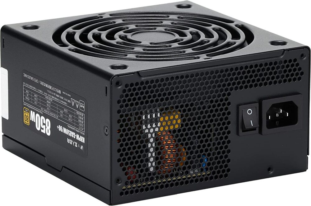 玄人志向 80Plus GOLD 850W ATX 電源 ユニット フルプラグイン セミファンレス KRPW-GA850W/90+ - 画像 (8)