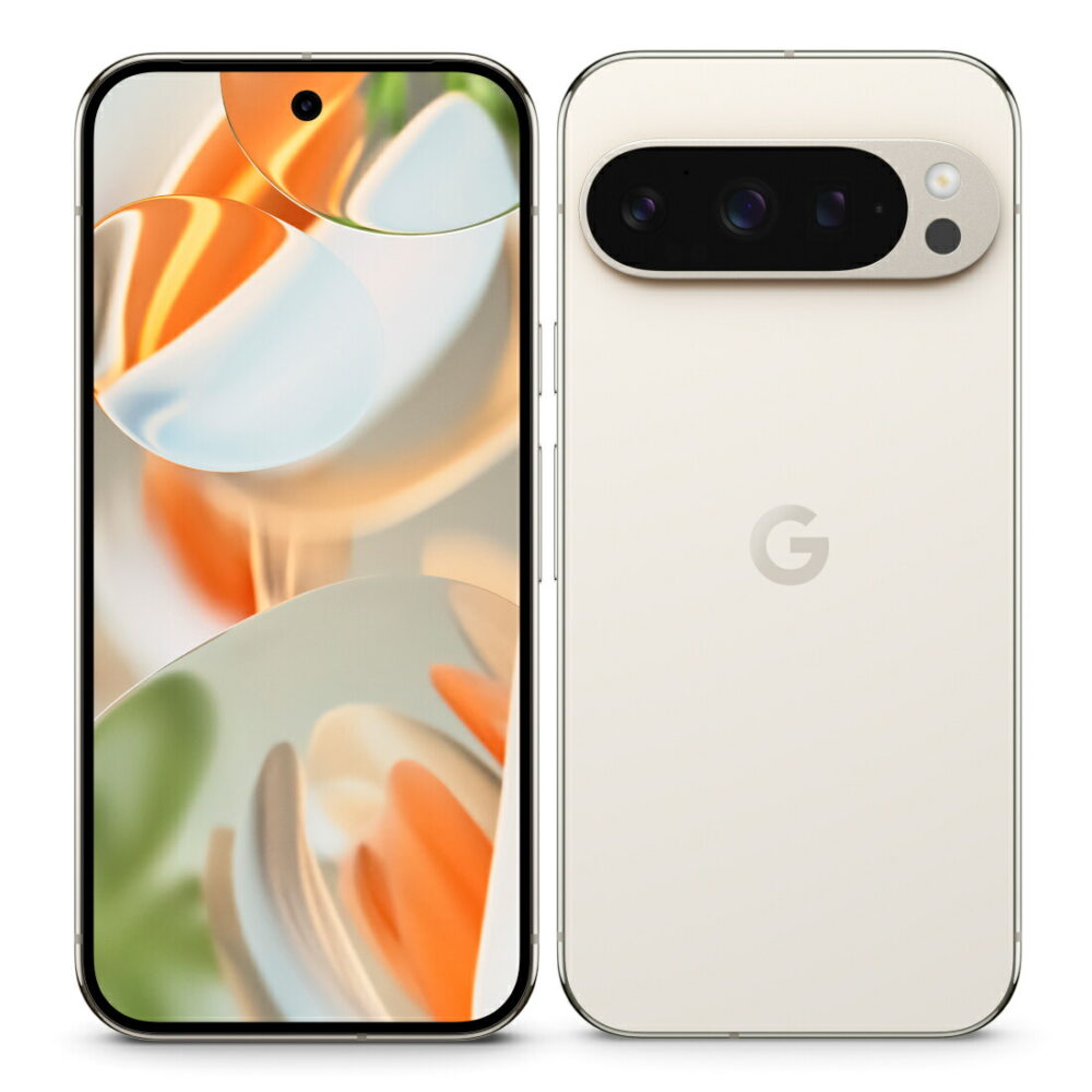 SIMフリー Google Pixel 9 Pro 128GB GWVK6 Porcelain Obsidian 本体 【 docomo au SoftBank UQ Ymobile モバイル 対応】 - 画像 (4)