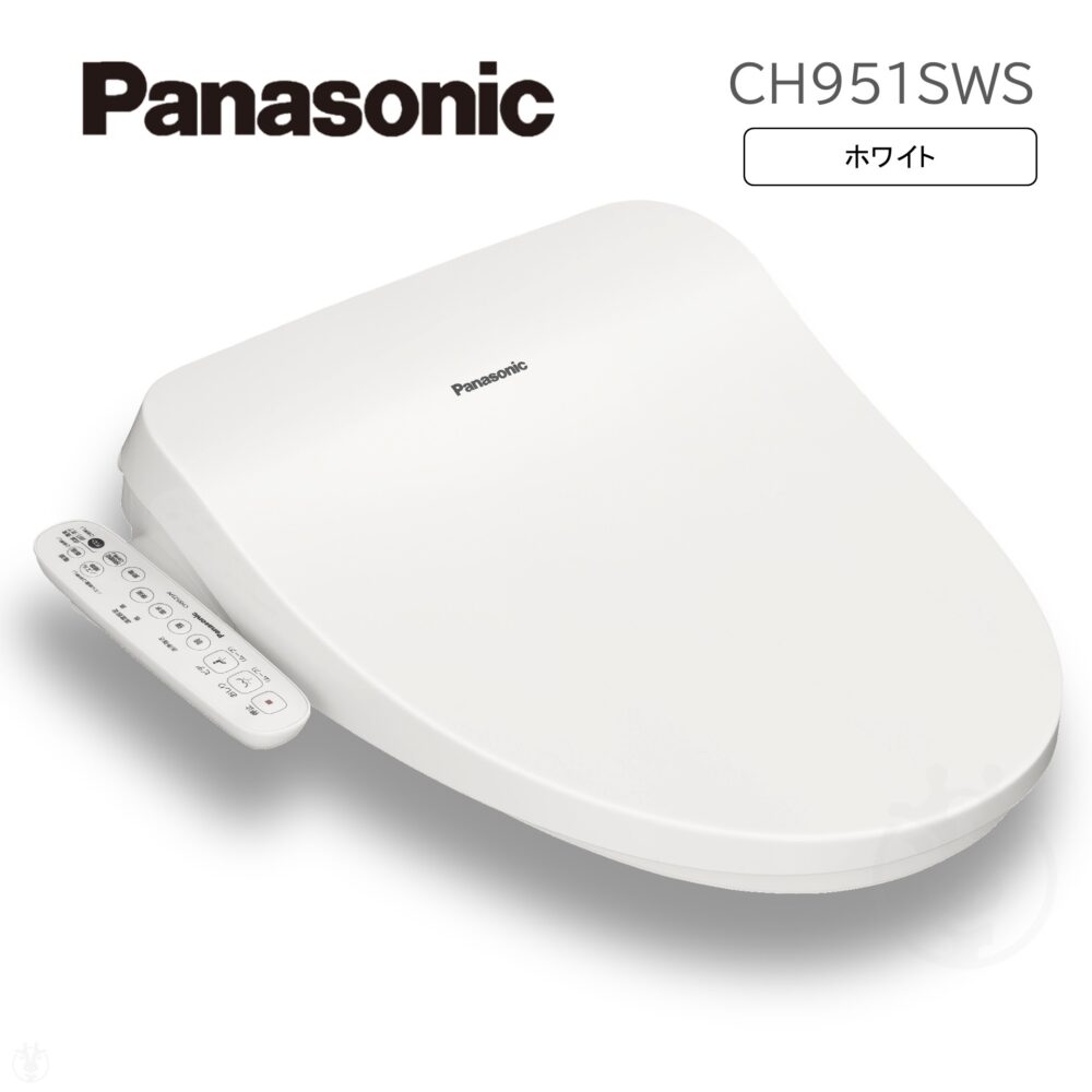 パナソニック 温水洗浄便座 CH951SWS ( CH941SWS 後継モデル ) Panasonic 温水便座 洗浄便座 暖房便座 便座 ホワイト ビューティ・トワレ ムーブ機能あり 脱臭機能無し 共用サイズ (普通 大型) ※ 九州・北海道・沖縄・離島は配送エリア対象外です。